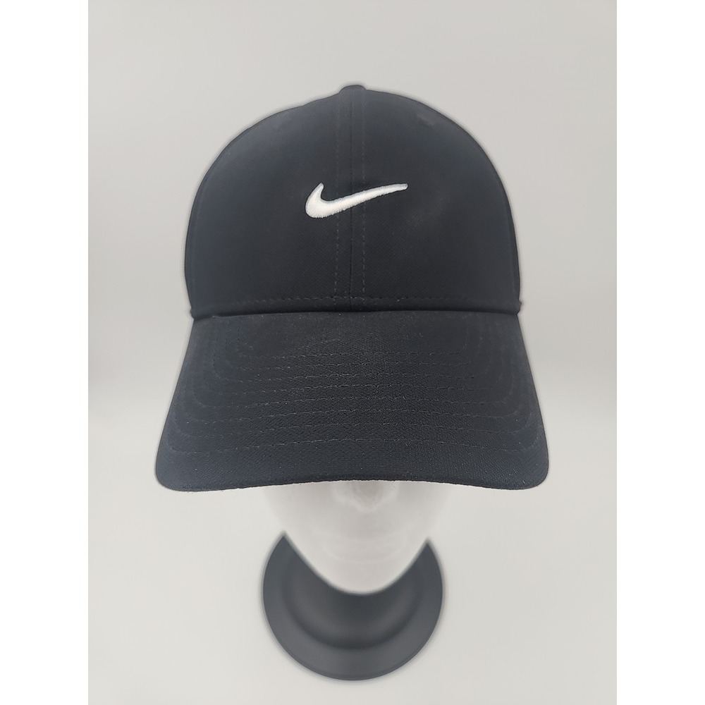 NIKE CLUB CAP‎ Golf Hat Dri-Fit Adult M/L SNAPBACK Black/White FB5563-010